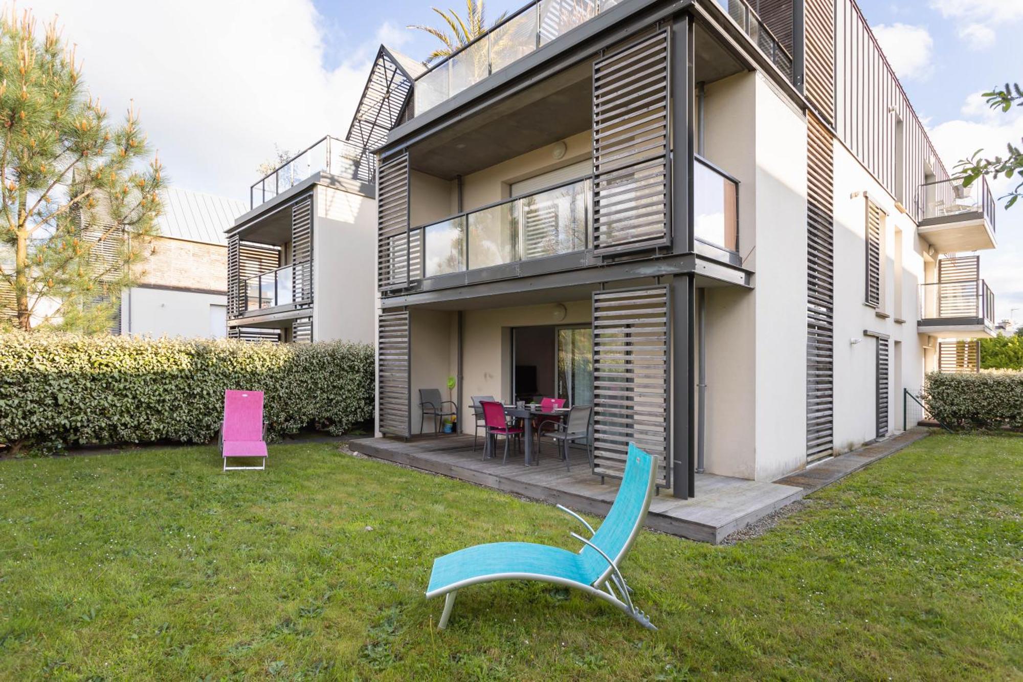 Appartement Le Garden by Cocoonr à Dinard Extérieur photo