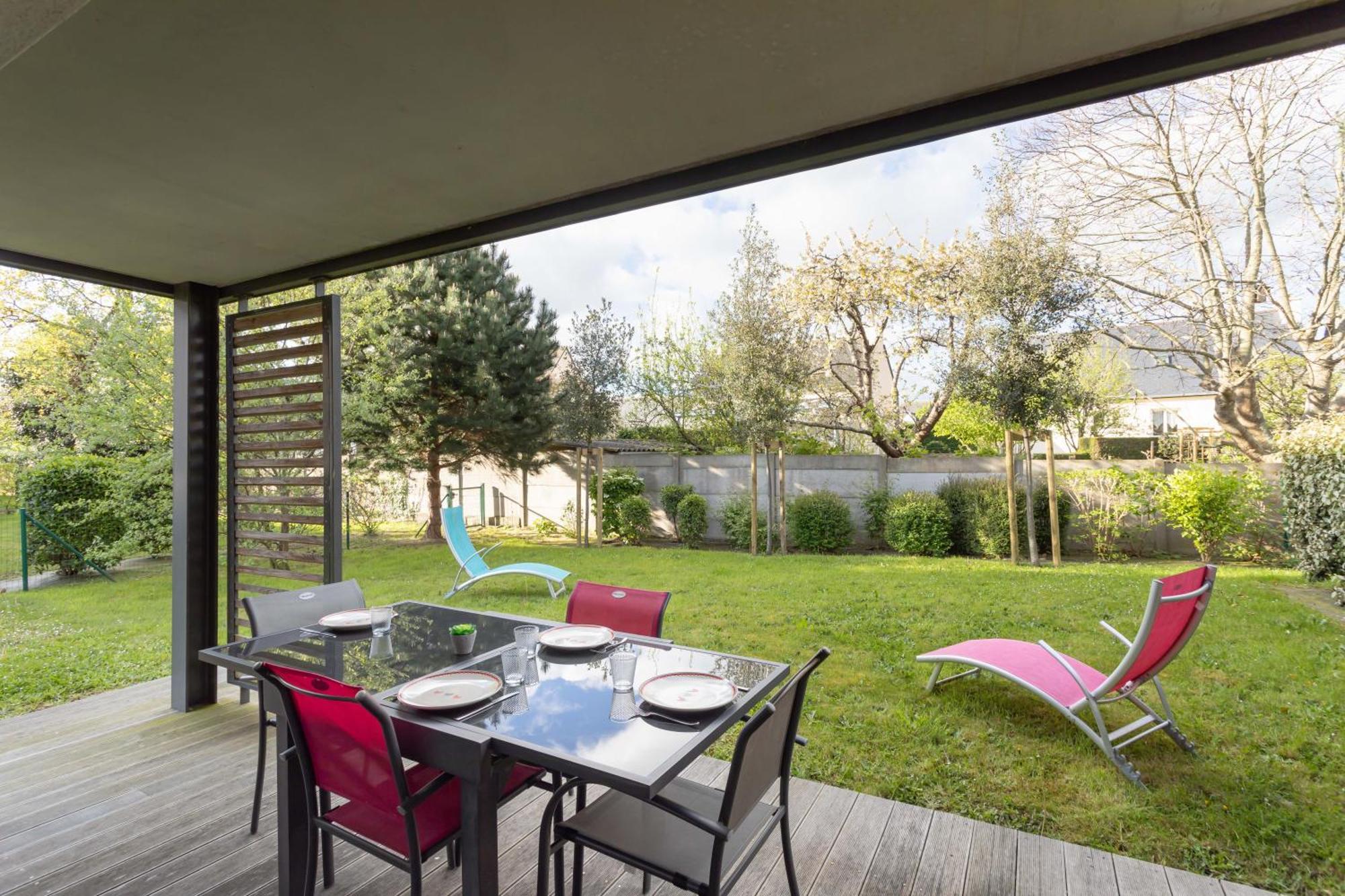 Appartement Le Garden by Cocoonr à Dinard Extérieur photo